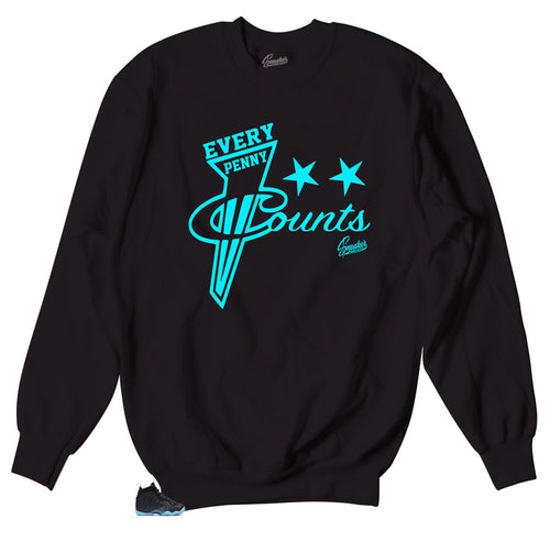 Sweaters match foamposite lil posite sneaker sweaters.