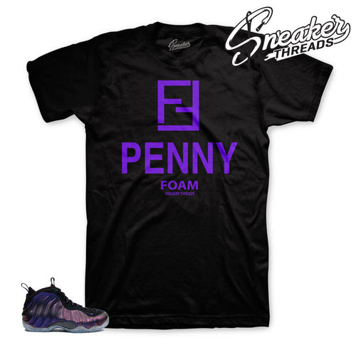 Foamposite eggplant tees match | Eggplant foam sneaker shirts
