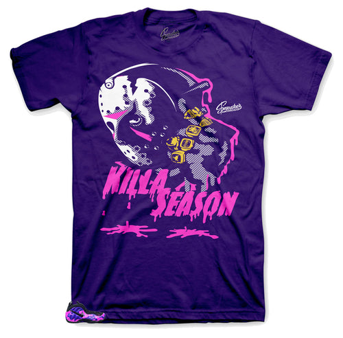 t shirts created perfectly to go with with the foamposite camo purple sneakers