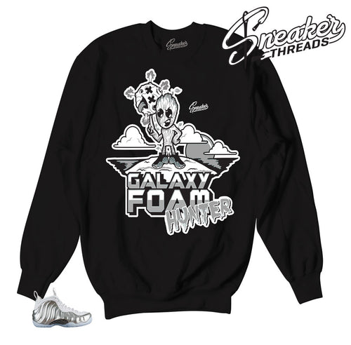 Foampoiste chrome sweater match foam | Chrome foam crewnecks.