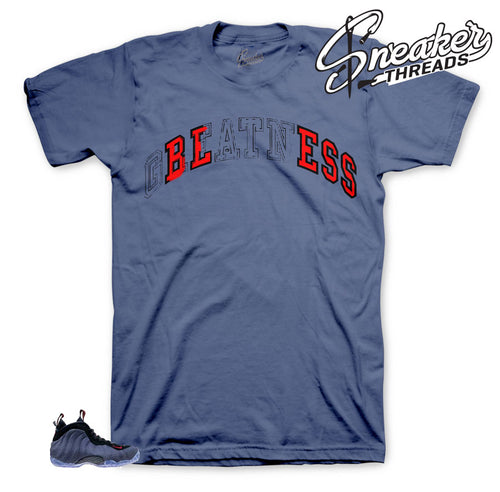 Foamposite Denim Stitched Bless shirt