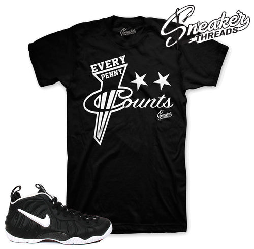 Foamposite dr. doom sneaker tees shirts. Penny tee.
