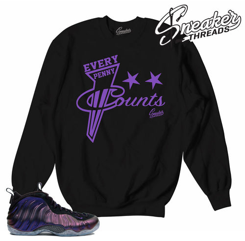 Foamposite Eggplant Every Penny Sweater