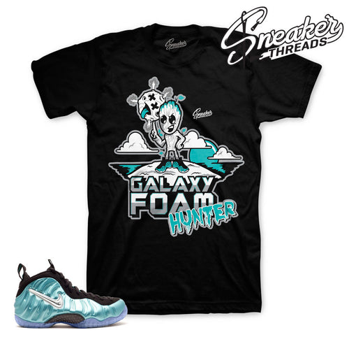 Island green best sale foamposite shirt