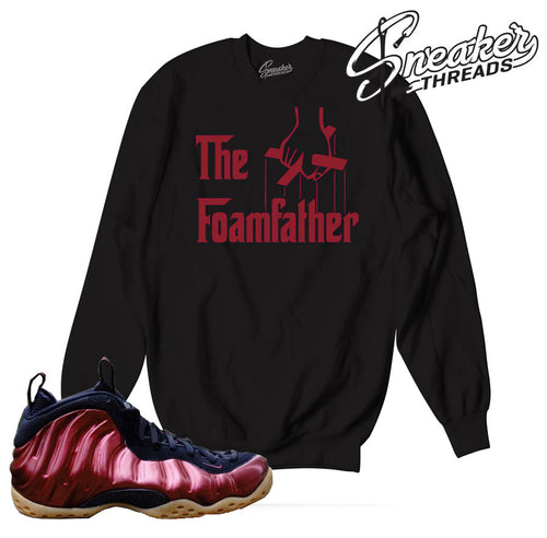 Foamposite night maroon sweaters match foams. Fresh sneaker crew.
