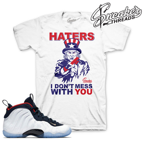 Foamposite Olympic Sam Knows Shirt