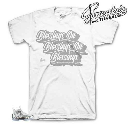 Foamposite chrome tees match foam | Sneaker threads foam tees.