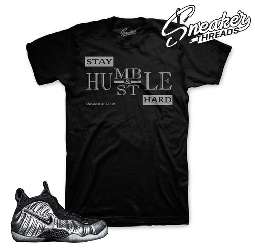 Foamposite Silver Surfer Stay Humble Shirt