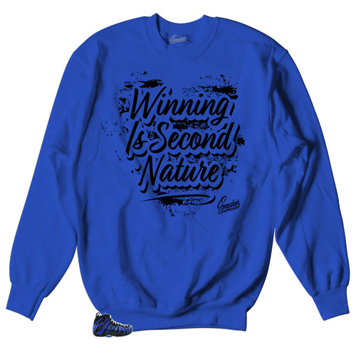 Foam Tiger Stripe Winning is my Second Nature Sweater