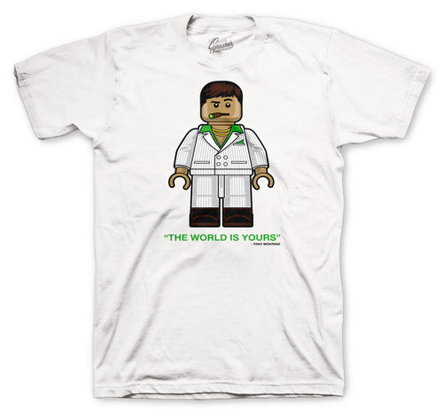 Retro 4 Green Metallic Tony Bic Shirt