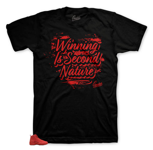 Jordan 12 retro gym red sneakers that match shirts | Retro gym red Jordan 12 sneakers that matches t-shirts