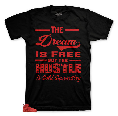 Retro 12 Jordan Gym Red kicks matching t-shirts | T-shirts to match Jordan 12 Retro Gym Sneakers