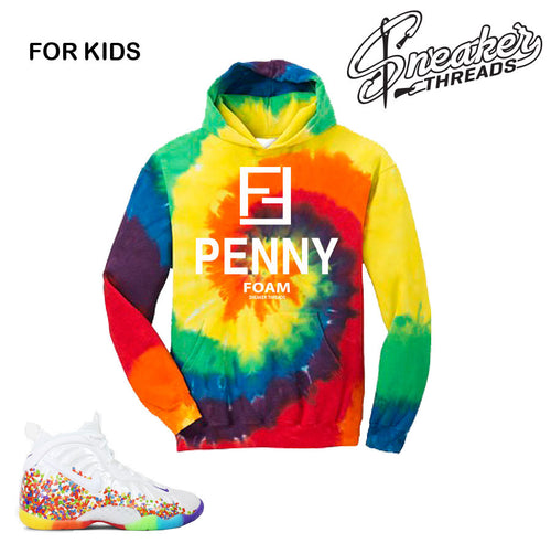 Hoodies match foamposite fruity pebbles kids hoody foams.