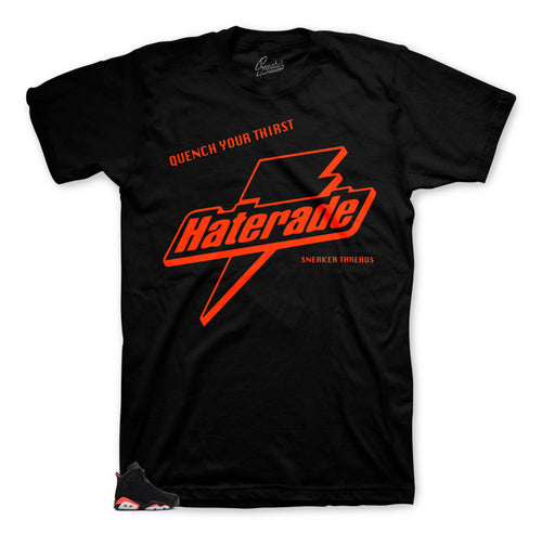Sneaker tees match Jordan 6 infrared | special infrared 6 tees.