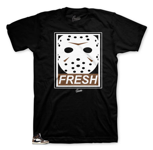 tee collection made to match the Jordan 1 cactus jack travis Scotts sneaker collection 