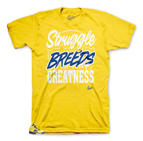 T shirts designed to match Jordan 5 Michigan sneaker collection