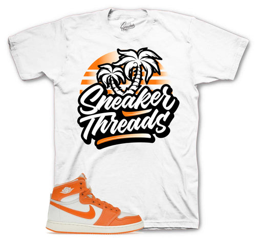 Retro 1 AJKO Rush Orange ST Palms Shirt
