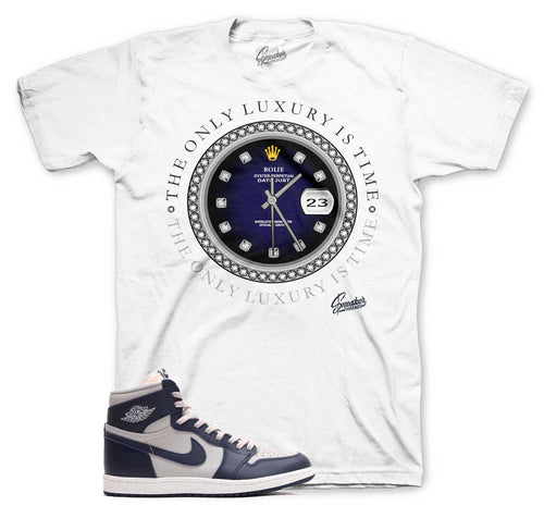 Jordan 1 Georgetown 85 college navy sneaker tees 