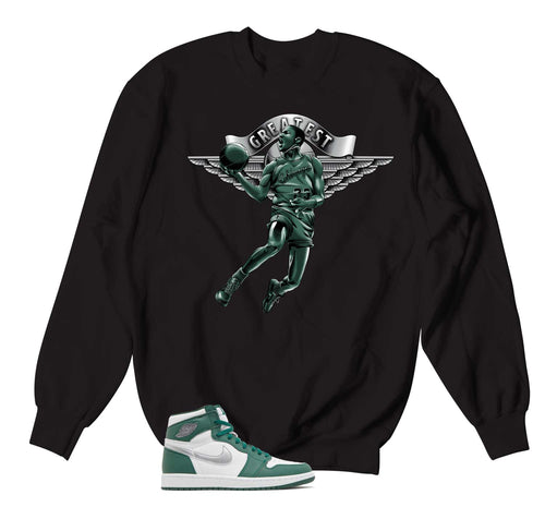 Retro 1 Gorge Green Greatest Sweater