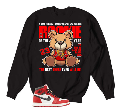 Retro 1 Lost and Found Rookie Bear Sweater