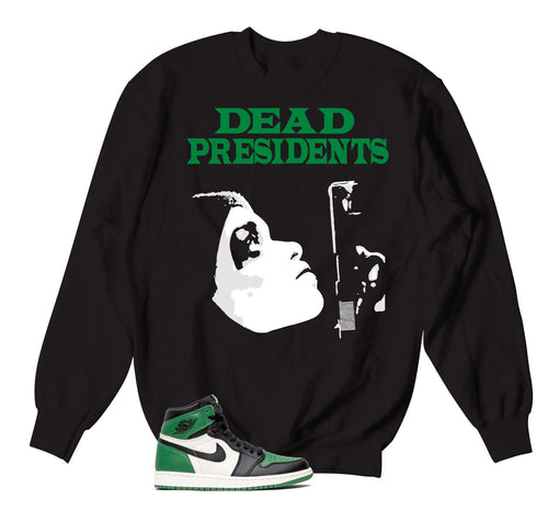 Retro 1 Lucky Green Dead Pres Sweater