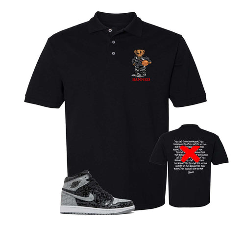 Jordan 1 Rebelliionaire Sneaker Polo Shirts