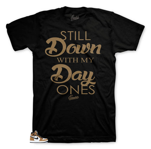 Jodan 1 rookie of year sneaker tees match retro 1 shoes.