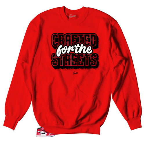 Crewneck Sweater designed to match sneaker Jordan 1 Spider Verse Collection