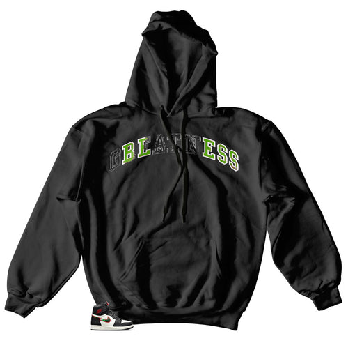 Star is Born sports illustrated edition of Jordan 1 Sneaker matches hoody designed to match Jordan 1 