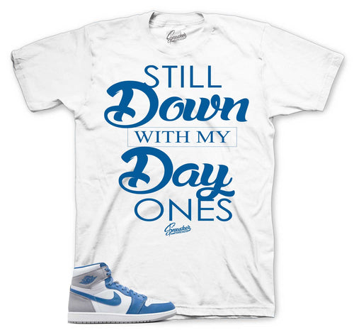 Retro 1 True Blue Day Ones Shirt
