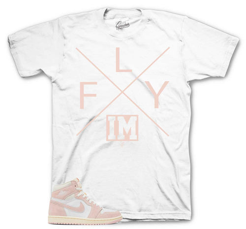 Retro 1 Washed Pink Im Fly Shirt