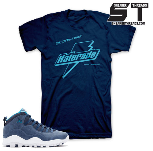 Jordan 10 LA shirts match retro 10's Los angeles sneaker shirts.
