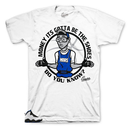 Sneaker Jordan 10 Orlando Matching tees