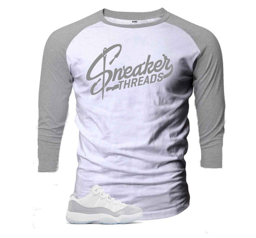 Retro 11 Cement Grey St Logo Raglan