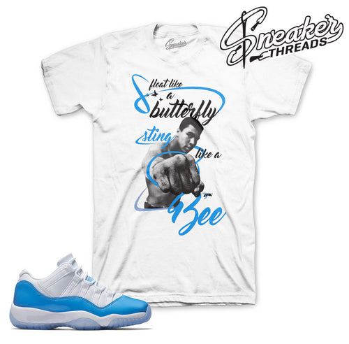 Jordan 11 Columbia Blue Tees | Sneaker Match Shirts