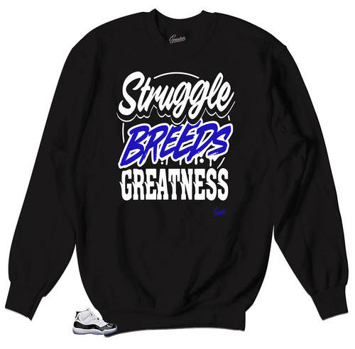 Jordan 11's sneakers matching black sweaters | Black sweaters matches Concord Jordan 11's sneakers