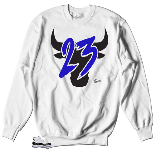 Sweater to match Jordan concord 11's sneakers | 11's Jordan Concord matches shirts
