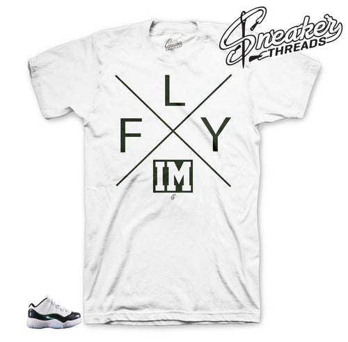Jordan retro 11 sneaker match tee shirts | Easter 11 Iridescent tees.