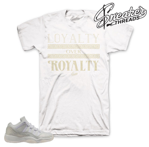 Jordan 11 frost white tees match | Heiress 11 t shirts match