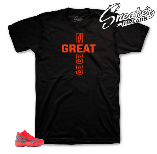 Retro 11 Flash Crimson Greatness One Shirt