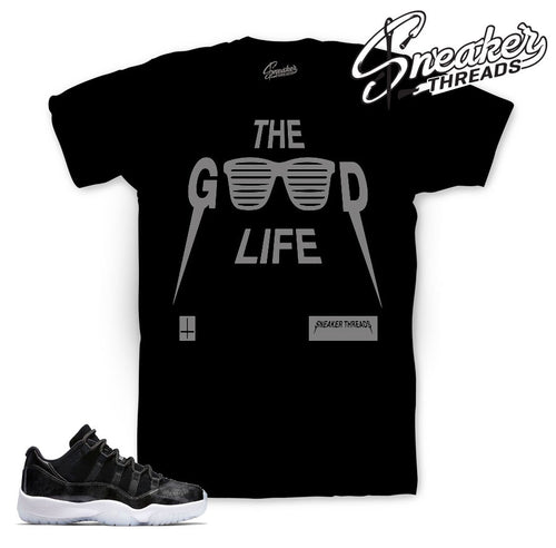 Jordan 11 Baron tee match | Official sneaker match tees