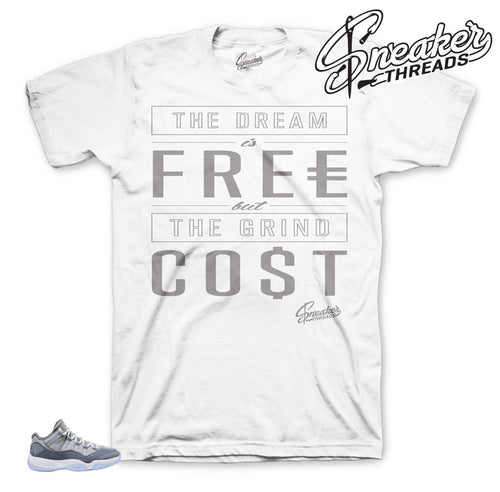 Jordan 11 low cool grey sneaker tees match jordan 11 low.