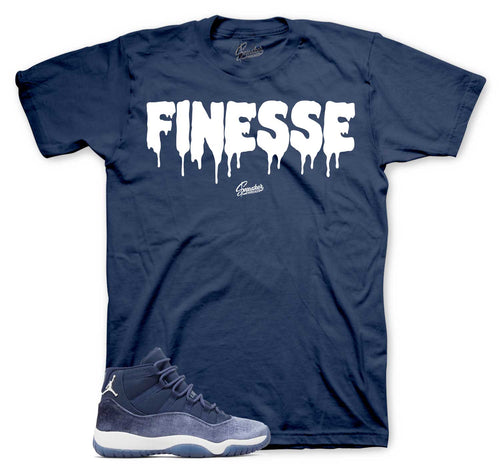 Retro 11 Midnight Navy Finesse Shirt