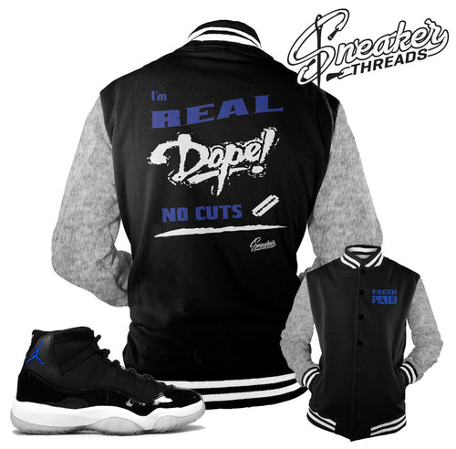 Space jam 11 jackets match jordan 11 space jam coats.