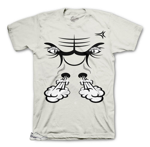 Jordan 11 Snakeskin Light Bone Sneaker Tees | Bone Snakeskin 11 shirts