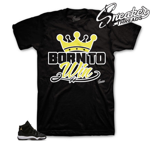 Retro 11 Stingray Born To Win Shirt