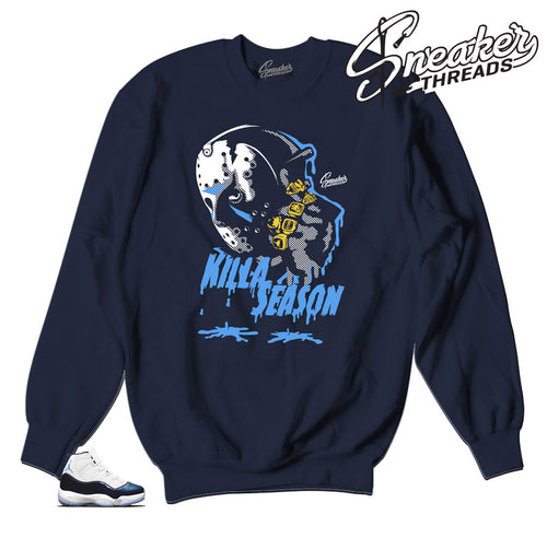 Jordan 11 win like 82 sweaters | Ice in my veins sweater match retro 11.