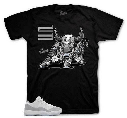 Retro 11 Cement Grey Bull Shirt