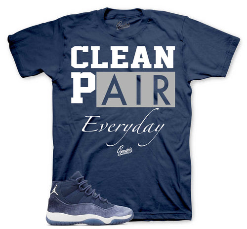 Retro 11 Midnight Navy Clean Pair Shirt