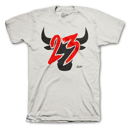 Bone Snakeskin retro jordan 11 sneakers have matching t shirts made to go with them perfectly